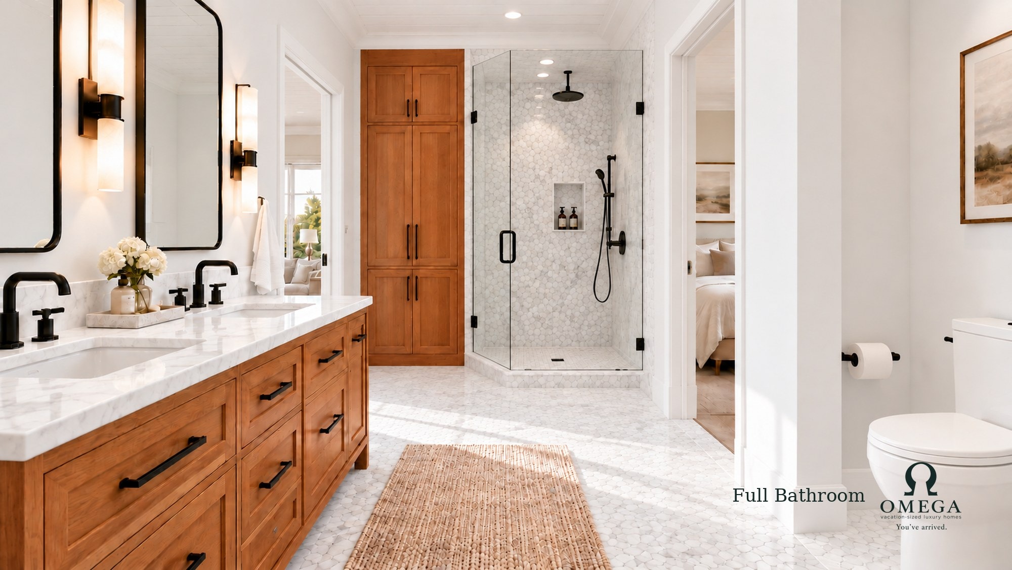Full luxury bathroom